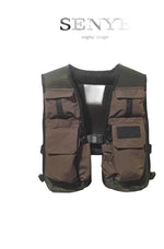 Load image into Gallery viewer, Tactical Fishing Multi-Pocket Utility Vest
