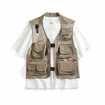 Load image into Gallery viewer, Multi-Pocket Fishing Utility Vest
