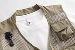 Load image into Gallery viewer, Multi-Pocket Fishing Utility Vest
