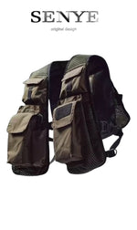 Load image into Gallery viewer, Tactical Fishing Multi-Pocket Utility Vest
