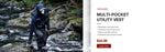 Load image into Gallery viewer, Multi-Pocket Utility Vest Banner
