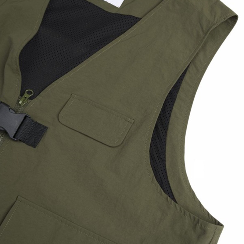 CITY SHORT USUAL VEST WITH MULTI POCKET