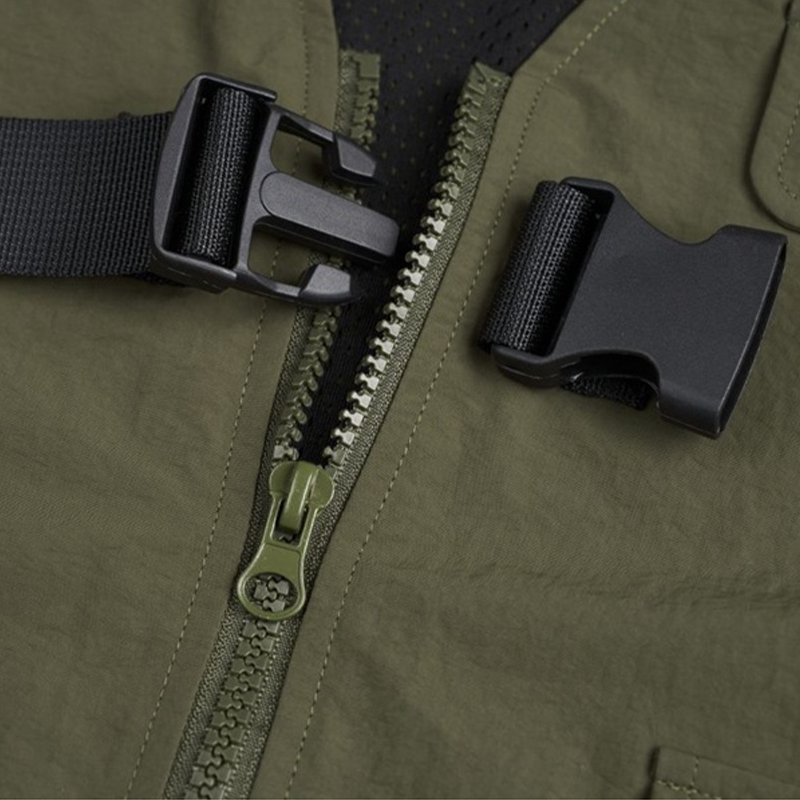 CITY SHORT USUAL VEST WITH MULTI POCKET