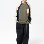 Load image into Gallery viewer, CONTRAST COLOR SWEATSHIRT
