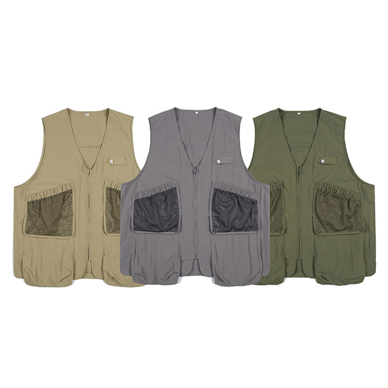 DAILY WEAR NET POCKET NYLON VEST