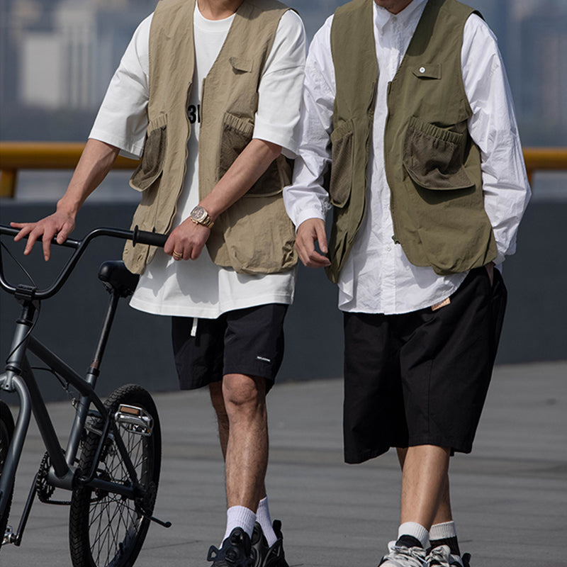 DAILY WEAR NET POCKET NYLON VEST