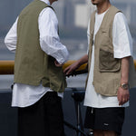 Load image into Gallery viewer, DAILY WEAR NET POCKET NYLON VEST
