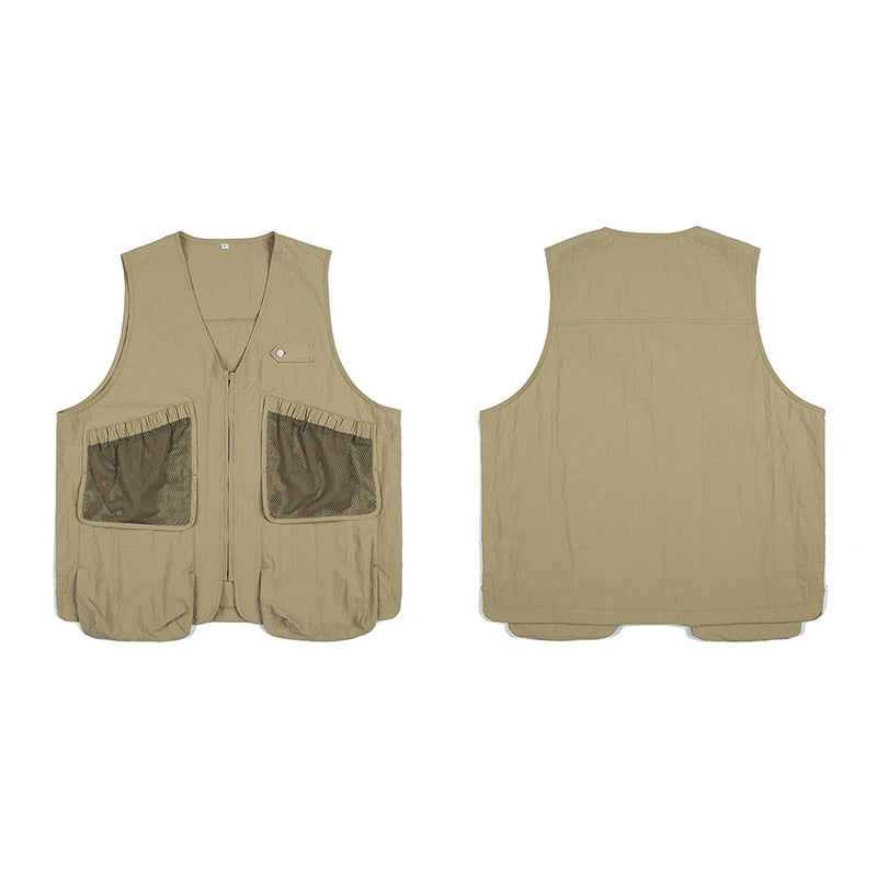 DAILY WEAR NET POCKET NYLON VEST
