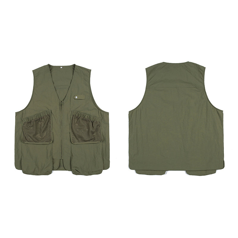 DAILY WEAR NET POCKET NYLON VEST