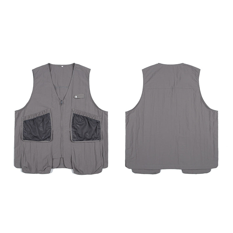 DAILY WEAR NET POCKET NYLON VEST