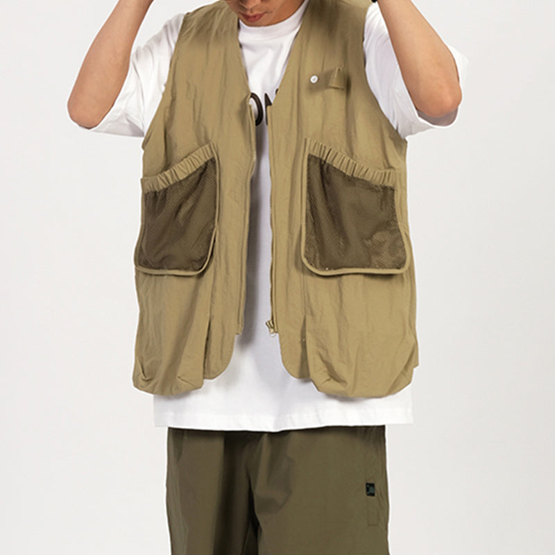 DAILY WEAR NET POCKET NYLON VEST