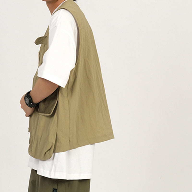 DAILY WEAR NET POCKET NYLON VEST