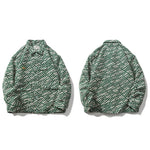 Load image into Gallery viewer, FF LOOSE LAPEL JACQUARD EMBROIDERY JACKET
