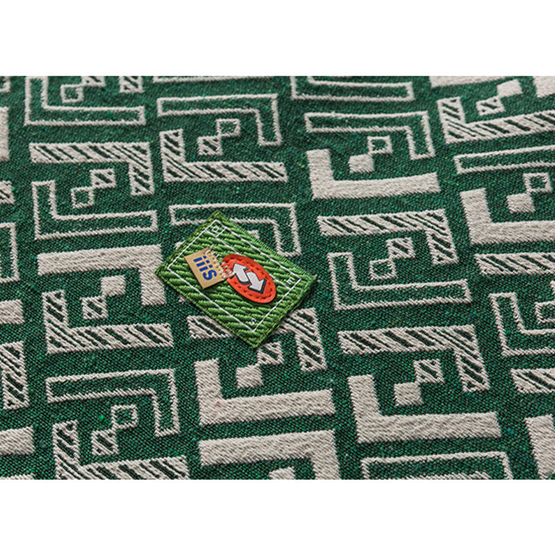 FF LOOSE LAPEL JACQUARD EMBROIDERY JACKET