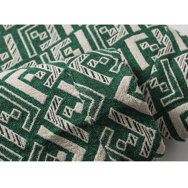 FF LOOSE LAPEL JACQUARD EMBROIDERY JACKET