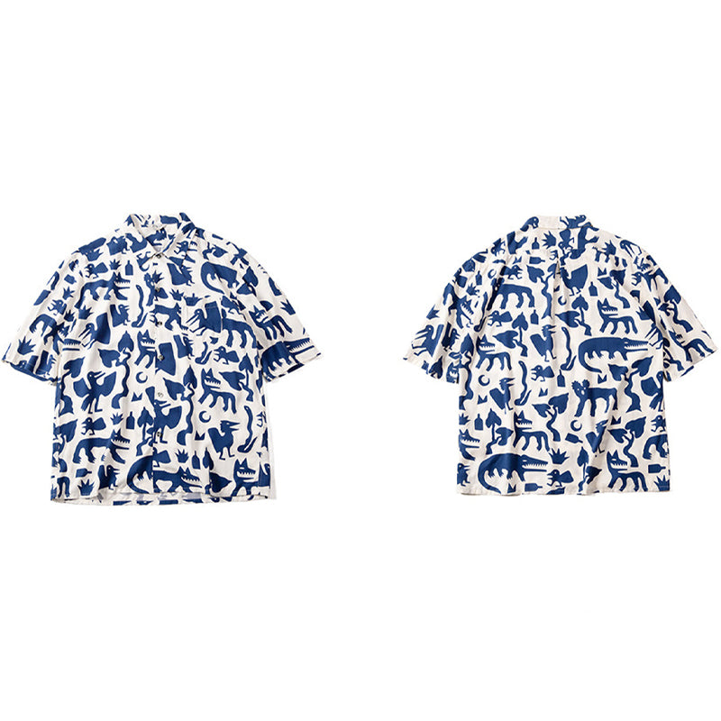 FULL PRINTED TOTEM VINTAGE SHIRT