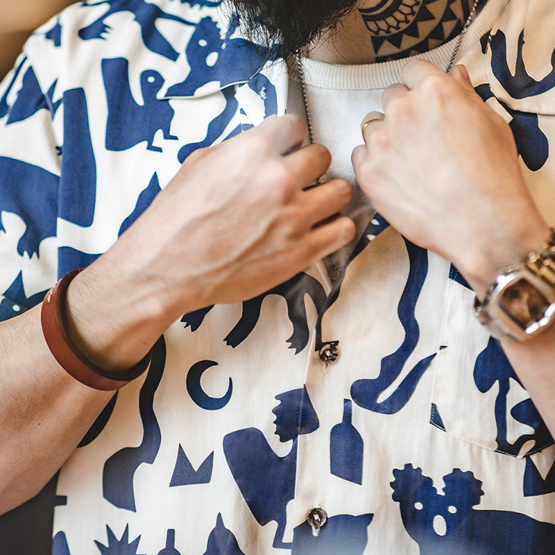 FULL PRINTED TOTEM VINTAGE SHIRT