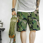 Load image into Gallery viewer, GEOMETRIC CAMOUFLAGE MILITARY MOUNTAIN CAMPING  SHORT-SLEEVE &amp; SHORTS SUIT
