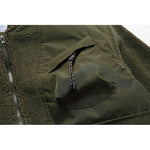 Load image into Gallery viewer, IMITATION SHERPA FAKE VEST PATCHWORK MULTI-POCKET COTTON COAT
