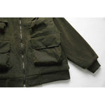 Load image into Gallery viewer, IMITATION SHERPA FAKE VEST PATCHWORK MULTI-POCKET COTTON COAT
