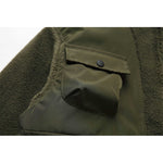 Load image into Gallery viewer, IMITATION SHERPA FAKE VEST PATCHWORK MULTI-POCKET COTTON COAT
