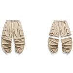 Load image into Gallery viewer, JAPANESE 2-WAY HIDDEN PLAID STRAIGHT SHORTS &amp; TROUSERS
