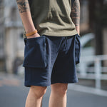 Load image into Gallery viewer, LARGE POCKET MILITARY SPORT MID-SHORTS
