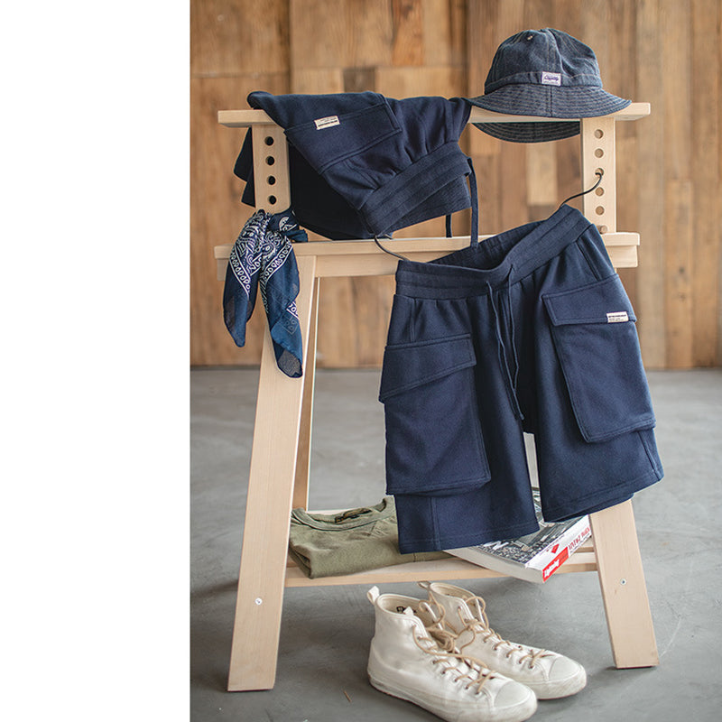 LARGE POCKET MILITARY SPORT MID-SHORTS