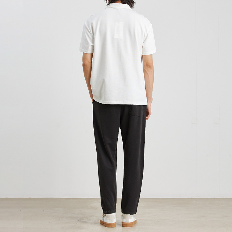 LINE PATCHWORK POLO SLIM FIT TOPS