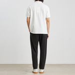 Load image into Gallery viewer, LINE PATCHWORK POLO SLIM FIT TOPS
