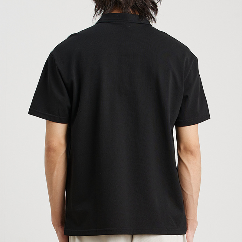 LINE PATCHWORK POLO SLIM FIT TOPS