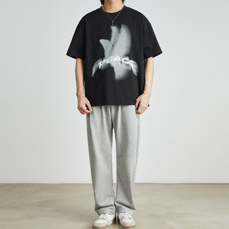 PEACE DOVE WITH EMBOSSED PHANTOM SHIRTS