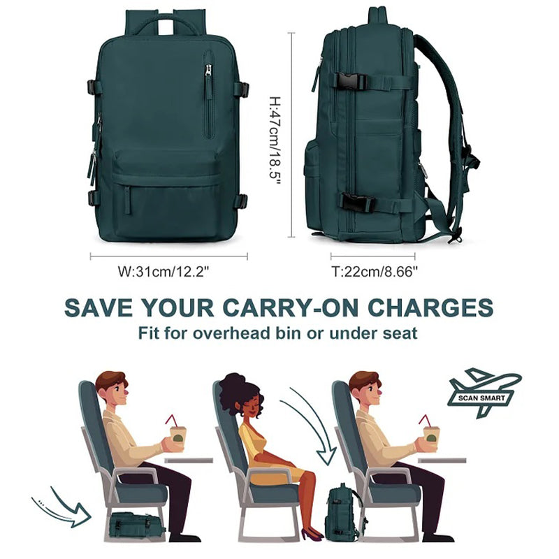 BACKPACK MULTIFUNCTIONAL TRAVEL BAG