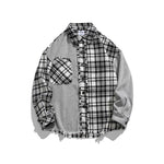 Load image into Gallery viewer, RETRO PATCHWORK PLAID COAT &amp; JACKET
