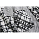 Load image into Gallery viewer, RETRO PATCHWORK PLAID COAT &amp; JACKET
