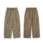 Load image into Gallery viewer, PLEATED KNEES LOOSE STRAIGHT TROUSERS
