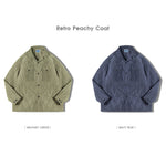 Load image into Gallery viewer, RHOMBUS LATTICE QUILTING PEACHY COTTON COAT
