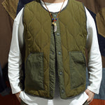Load image into Gallery viewer, JAPANESE QUILTING PUFFER VEST
