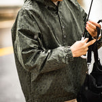 Load image into Gallery viewer, RAINDROP CAMOUFLAGE PRINTED HOODIE COAT
