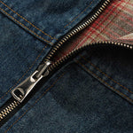 Load image into Gallery viewer, RETRO COWBOY BLUE DENIM VEST IN 2-SIDE WEAR
