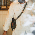 Load image into Gallery viewer, RETRO NATIVE WHITE COTTONSEED PARTICLES LAPEL LONG-SLEEVED SHIRT
