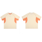 Load image into Gallery viewer, SPLICED HALF-SLEEVED TEE 100% COTTON
