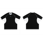 Load image into Gallery viewer, SPLICED HALF-SLEEVED TEE 100% COTTON
