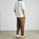 Load image into Gallery viewer, STRIPED CROPPED RETRO COTTON BLACK &amp; WHITE TEE
