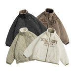 Load image into Gallery viewer, THICKENED FLEECE-LINED REVERSIBLE WEAR CASUAL COAT
