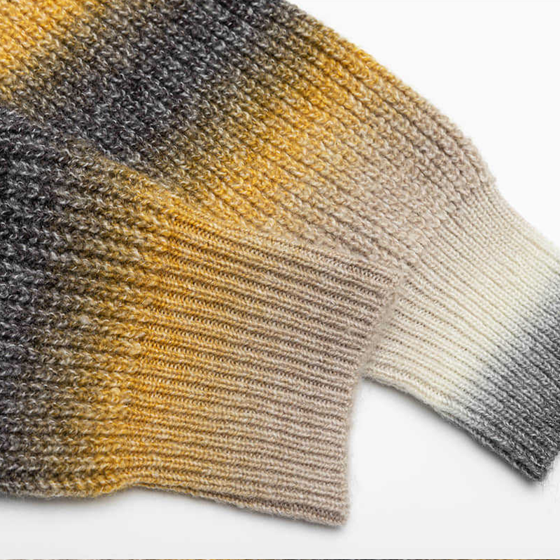 UNISEX LOOSE SHOULDER WOOL KNITTED CARDIGAN & JACKET