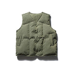 Load image into Gallery viewer, V-NECK WARM PUFFER VEST JACKET
