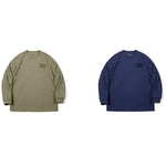 Load image into Gallery viewer, WAFFLE VELCRO LONG-SLEEVED SWEATSHIRT WITH BROOCH
