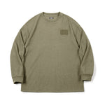 Load image into Gallery viewer, WAFFLE VELCRO LONG-SLEEVED SWEATSHIRT WITH BROOCH
