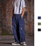 Load image into Gallery viewer, WIDE-LEG BRACES PANT
